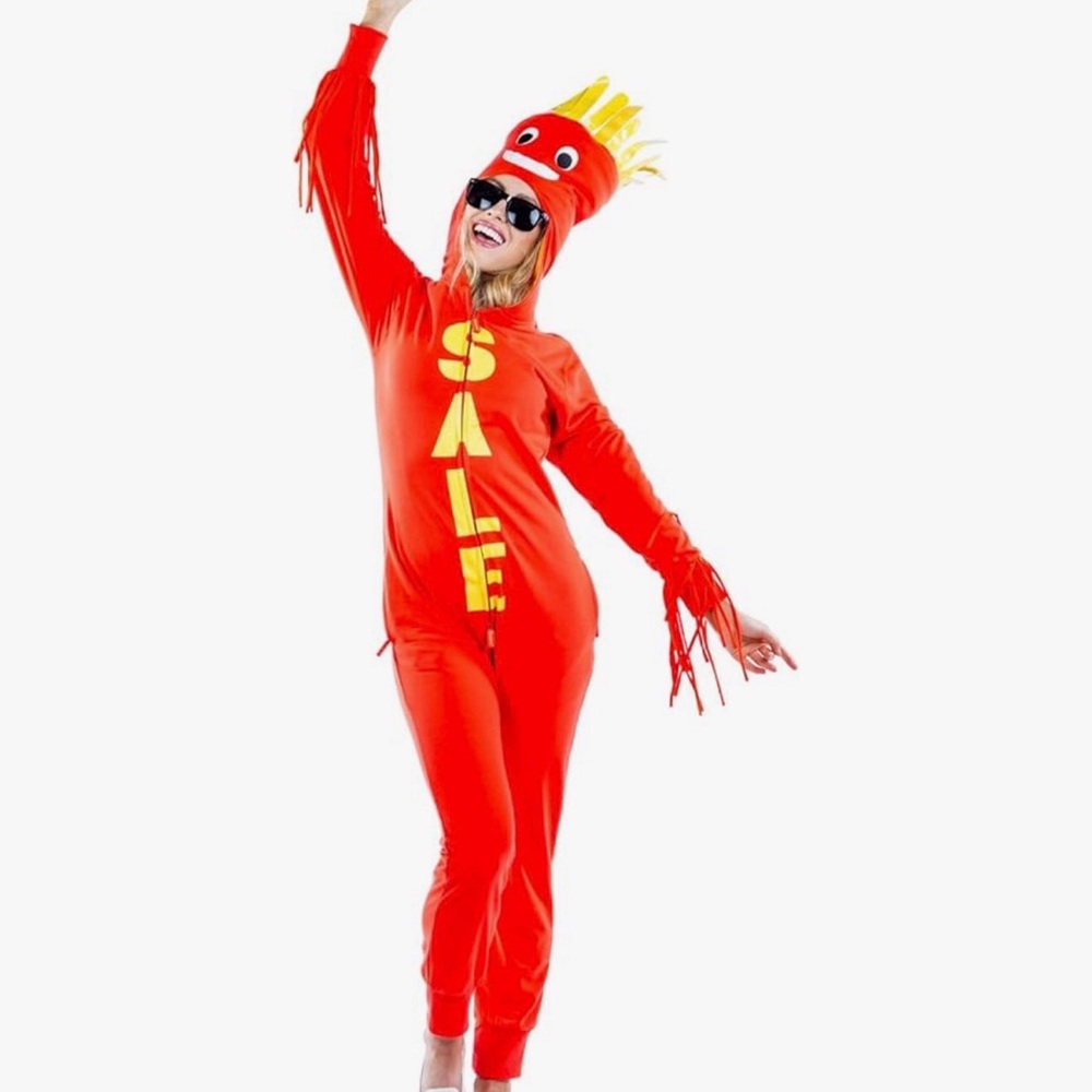 Tipsy Elves Waving Tube Halloween costume onesie